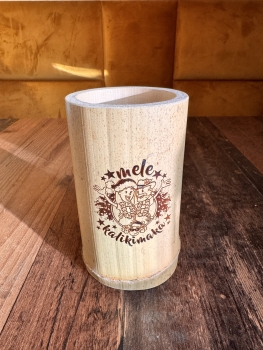 Preview: *NEU* X-Mas ALOHA Bambus Flaschenhalter - NUR für Longneckflaschen